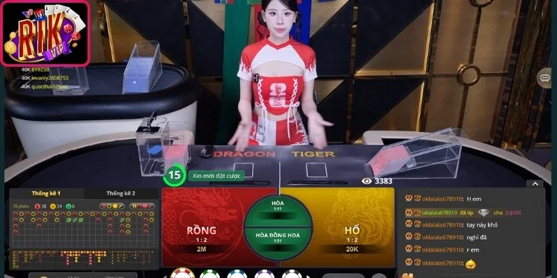 Rồng Hổ Rikvip - Trò Chơi Hấp Dẫn Cho Các Tín Đồ Đỏ Đen 1 Rồng Hổ game bài online bài cực kỳ đơn giản